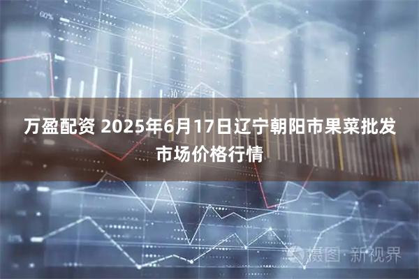 万盈配资 2025年6月17日辽宁朝阳市果菜批发市场价格行情
